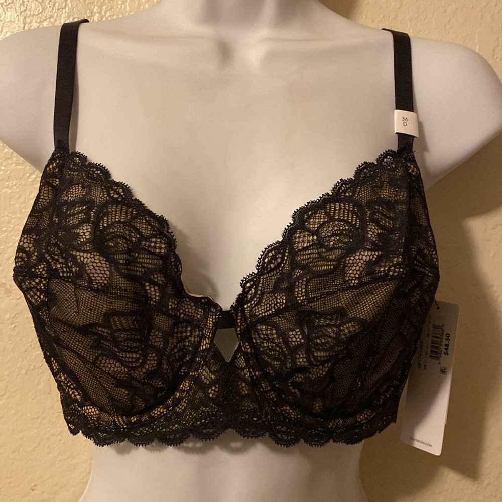 Calvin Klein black bra 36D